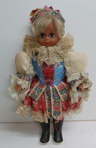12690 Bambola di plastica - Česká republika - Druzstvo Umelecke Vyroby doll