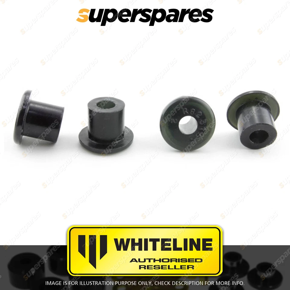 Whiteline Front Spring eye Front Rear and shackle bushing for JEEP CJ5 CJ6 - image 2 of 2