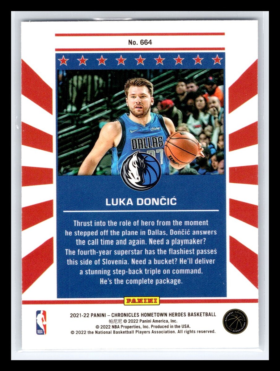 その他 21-22 chronicles Luka Doncic PSA10 2021-22 Panini Chronicles #664 Luka Doncic HomeTown Heroes Base