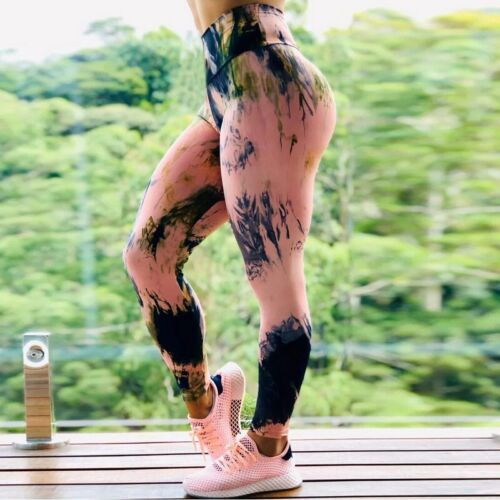 Women Sports Fitness Leggings Push Up Gym High Waist Yoga Pants Stretch Workout - 第 1/14 張圖片