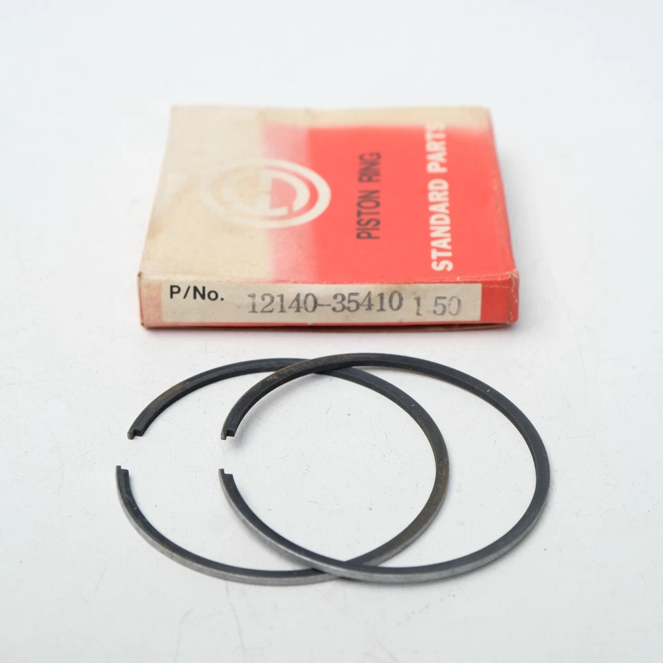 Anillos de pistón de gran tamaño 1,50 Big Bore se adapta a Suzuki TM75 TS75 A80 RC80 TS90 TC90 Foto 2 de 4