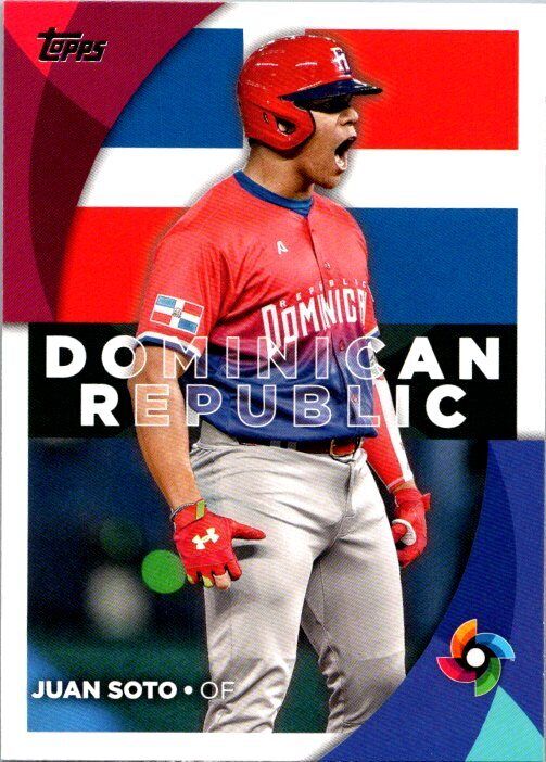 2023 Topps #WBC-7 Juan Soto 2023 World Baseball Classic 2023 Topps #WBC-7 Juan Soto 2023 World Baseball Classic