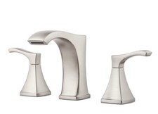 Pfister Rancho LF-049 Wide Set Bathroom Faucet Brushed Nickel Finish
