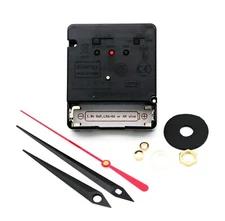 Atomic Radio Controlled Clock Movement 1/4" Dial Quartex Self Setting SWORD HAND