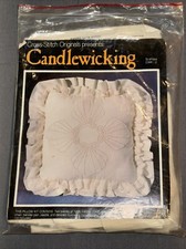 Candlewicking Scallops CWK-2 Pillow Kit Cross-Stitch Originals