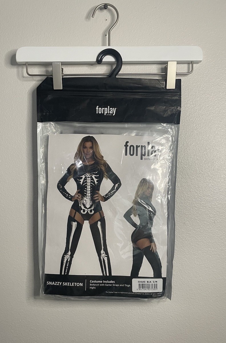 sexy skeleton body suit Sexy White Bad to the Bone Women's Costume main image 0