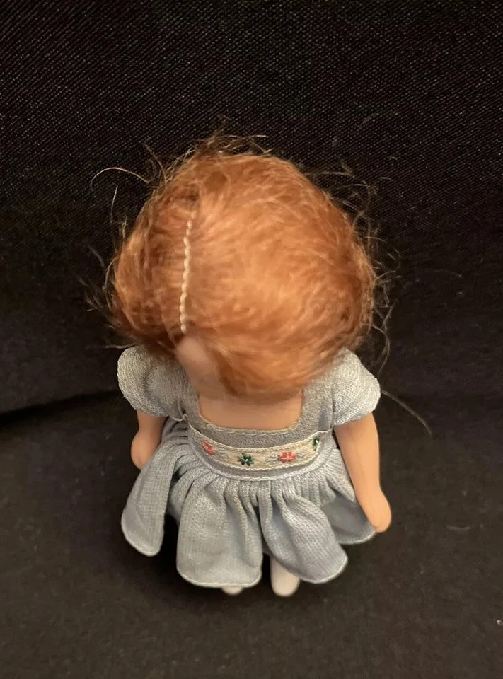 Кукла Nancy Ann Story Book «Big Sister Goes To School» Walker синее платье No60 - Изображение 4 из 4