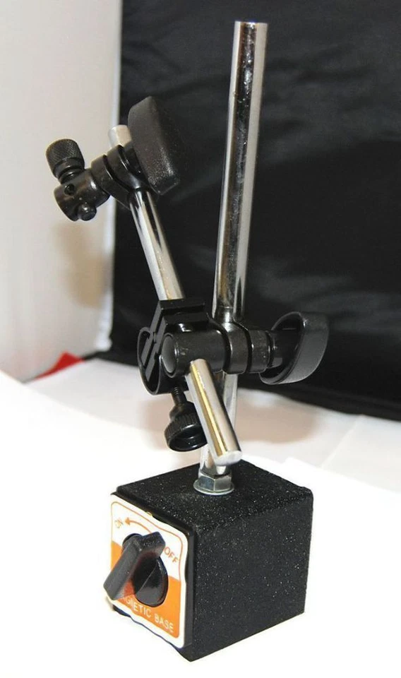 Magnetic Stand for Dial Gauges Switch Type with Fine Adjustment (Ref: 111920S)