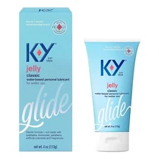 K-Y Jelly Personal Lubricant, 4 oz.