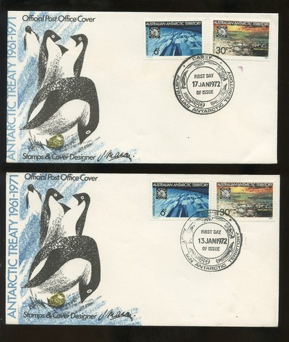 ANTARCTIC COVERS AUSTRALIA AAT ..FDCs Islands ..PRICED in GROUPS or SINGLY - Picture 12 of 58