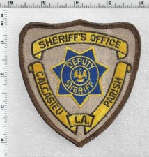 Calcasieu Parish Sheriff's Office (Louisiana) 4th Issue Uniform Take-Off Patch