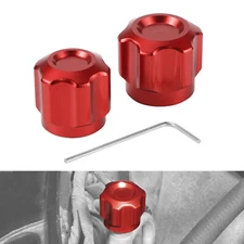 Aluminum Air Conditioning AC Service Cap For BMW E36 E46 E90 E91 E92 E93 E60 E61