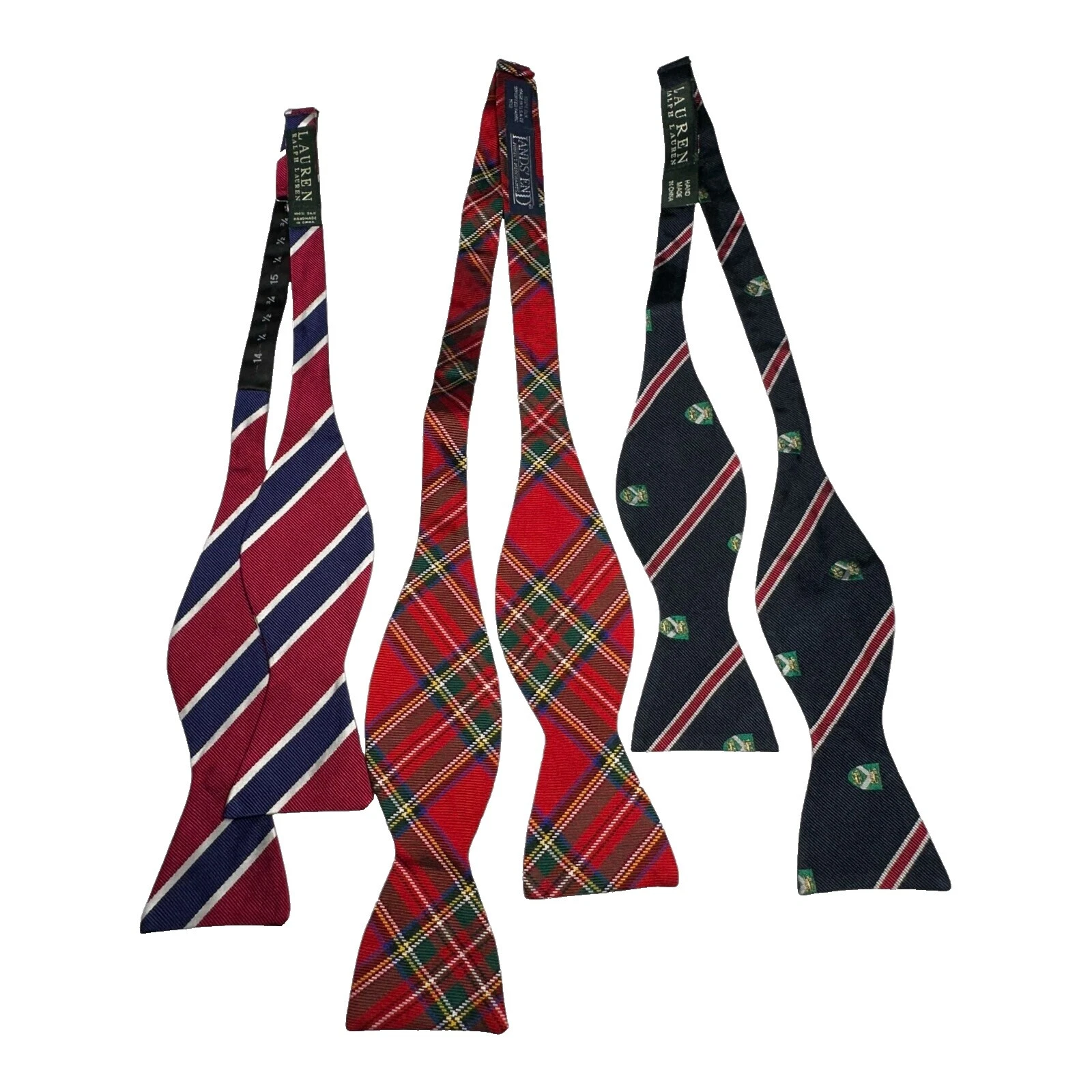 Corbata de Lazo a Rayas Lauren Ralph Lauren Lazos para De hombre