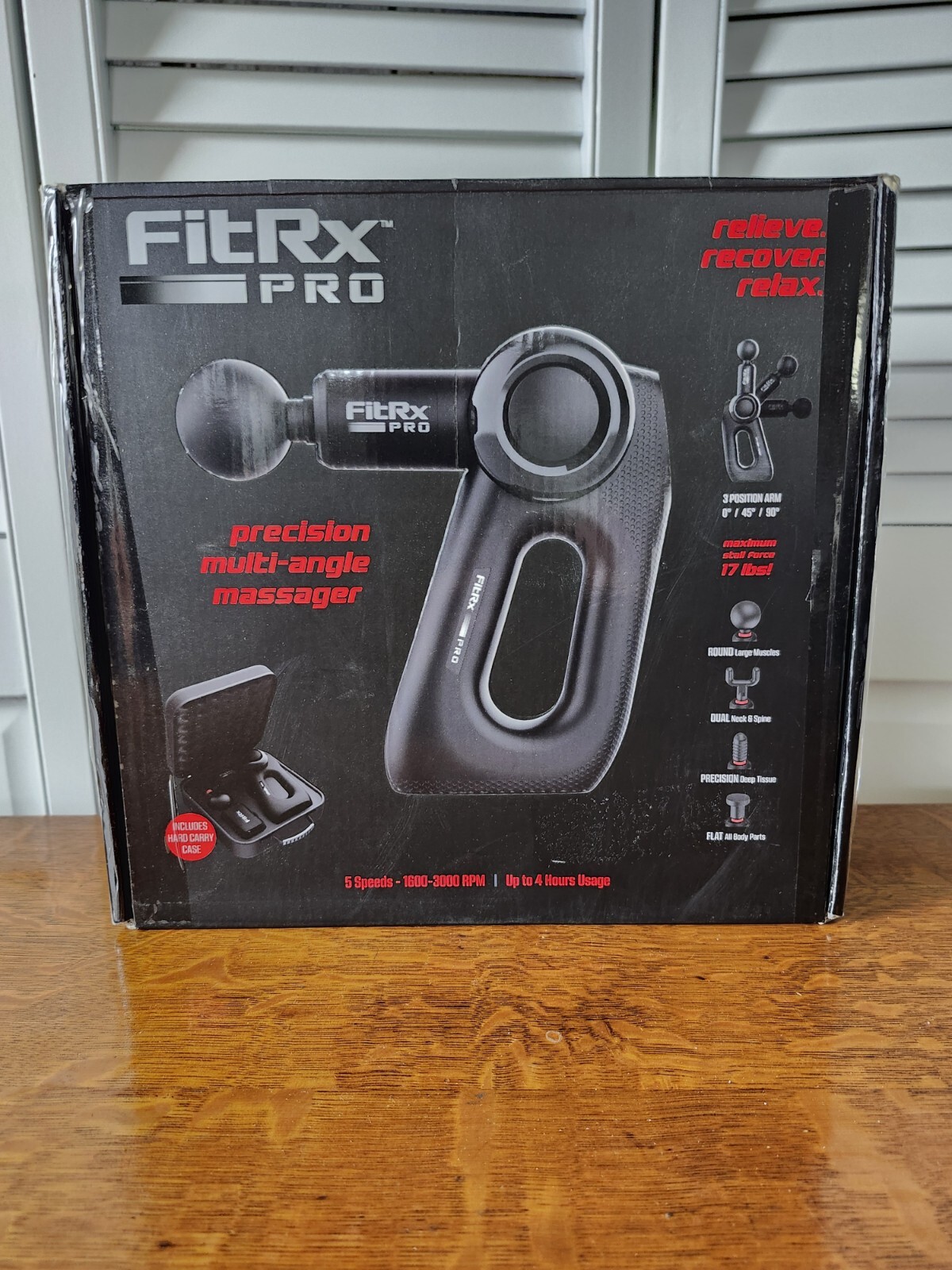 FitRx Pro Precision MultiAngle Massage Gun eBay
