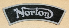 SB004 Norton Aufnäher für Jacke Kutte Shouder Badge Commando Manx Triton