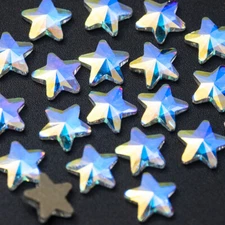 Strass Nail Art Rhinestones Rivoli Star Colorful Stones Non Hotfix Crystal Gems