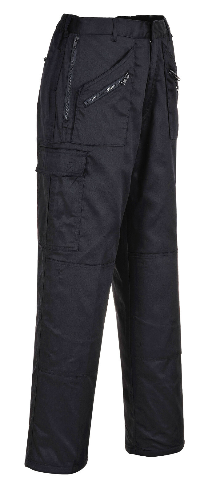 Lined Action Trousers Mens Cargo Combat Work pants Knee Pad Pocket