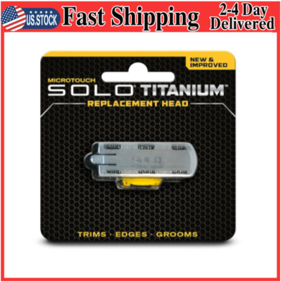 Micro Touch Titanium Solo Replacement Blade Only