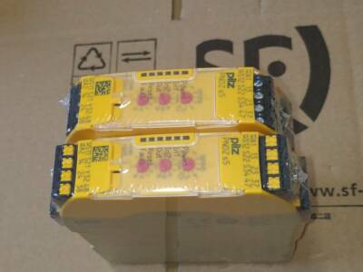 NEW PILZ 751105 RELAY PNOZ s5 C 24VDC 2n/o 2n/o t 751105