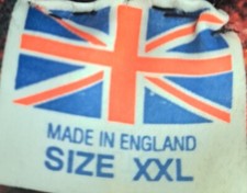 ☆100% Made In England☆ Donkey Jacke original Melton XXL vintage 90s