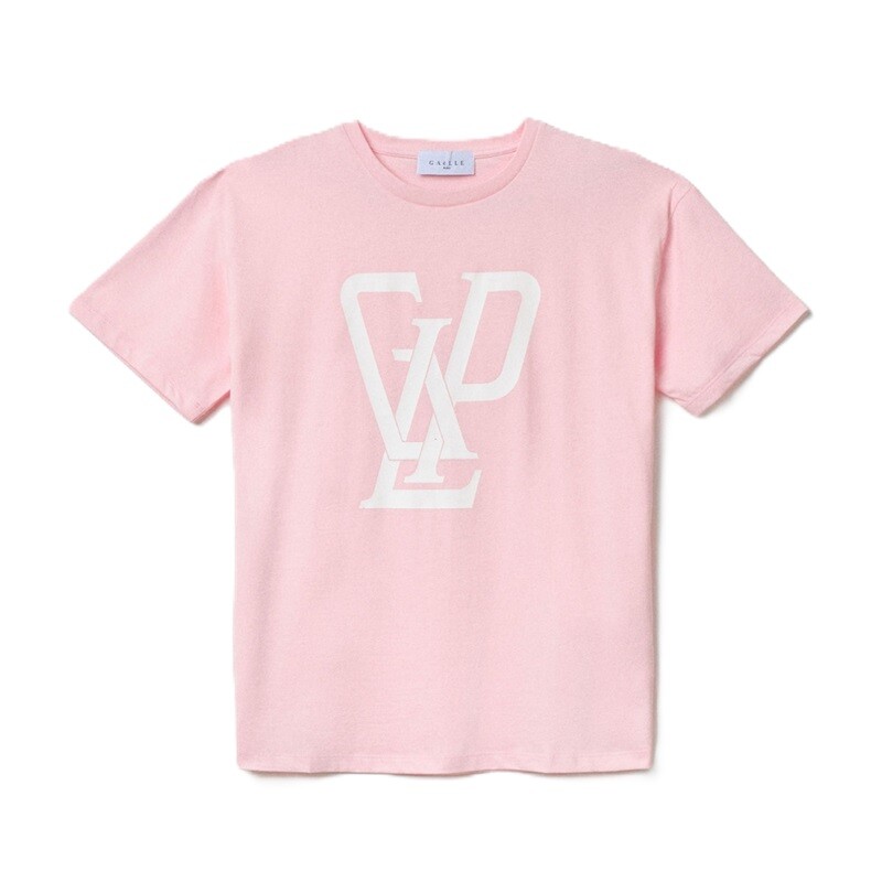 Футболка Donna Gaelle Paris GAABW00394 Футболка Rosa из джерси con stampa PE24