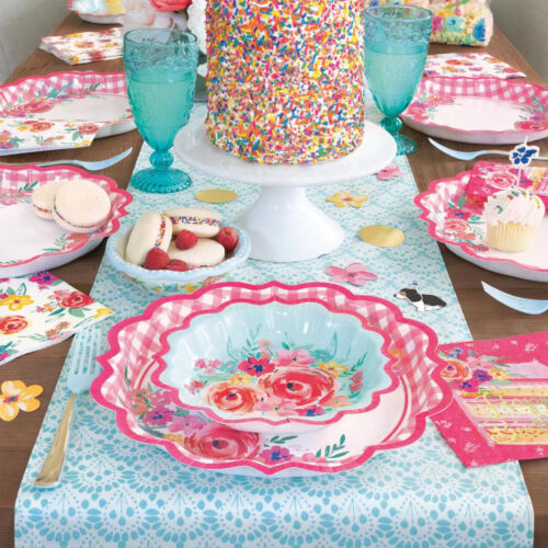 Pioneer Woman Party Supplies Tablecover Paper Napkin Plate Cake Candle *U Pick - Picture 4 of 143