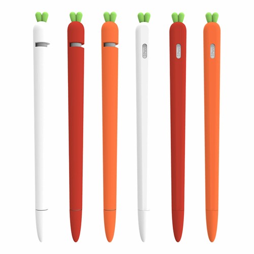 Cute Silicone Case For Apple Pencil 1st/ 2nd Gen Cover Pen Protector Grip Holder - Picture 12 of 15