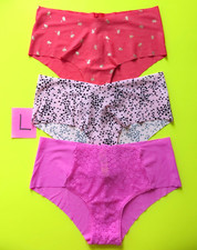 Victoria's Secret VS PINK Assorted Size L Panties Bundle - Lot of 3
