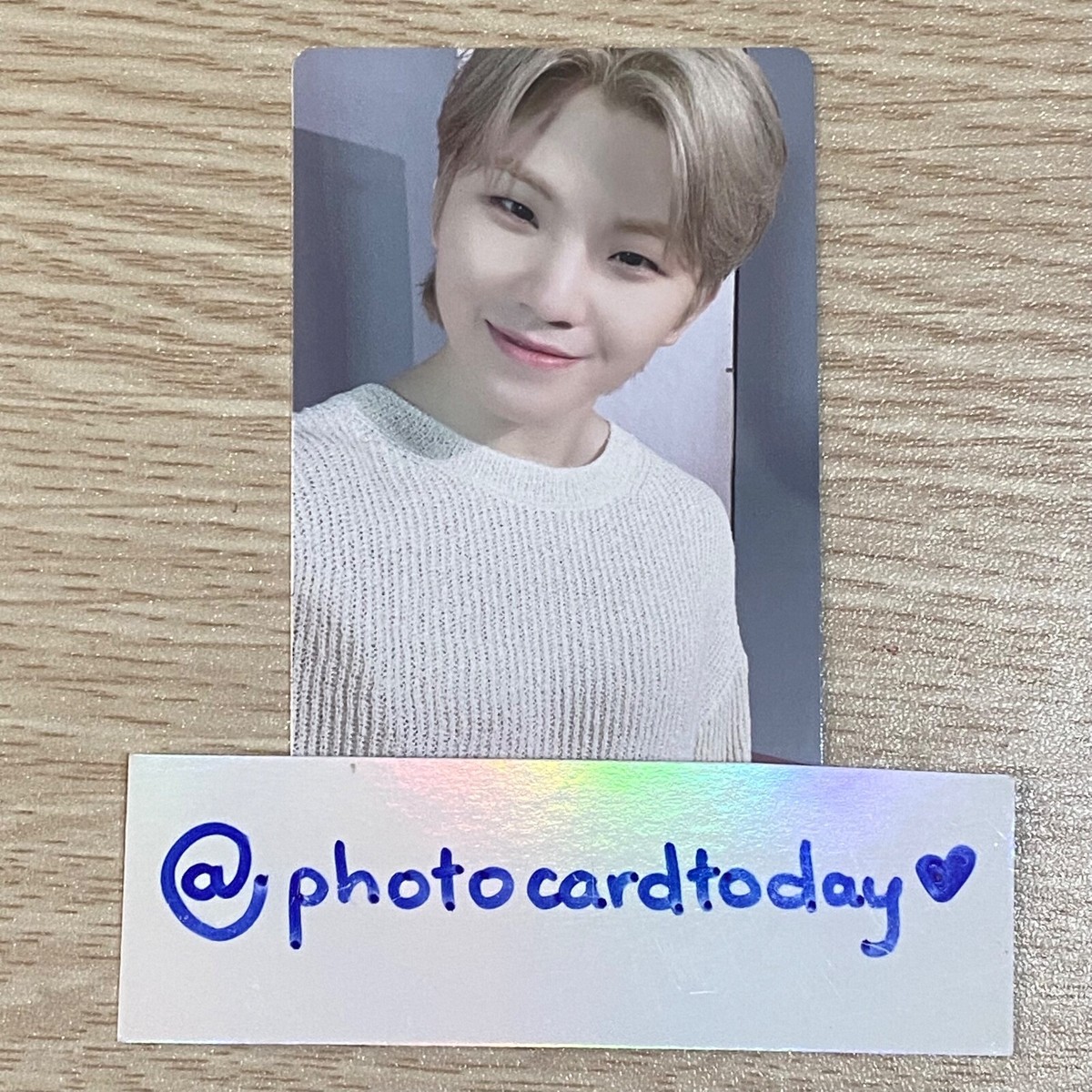 SEVENTEEN CAFE in SEOUL Official Merch Trading Card