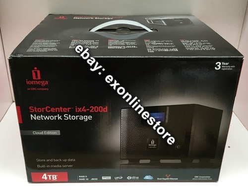 35438 - Iomega StorCenter ix4-200d 4TB 4x1TB Network Storage Cloud Edition - 第 1/2 張圖片