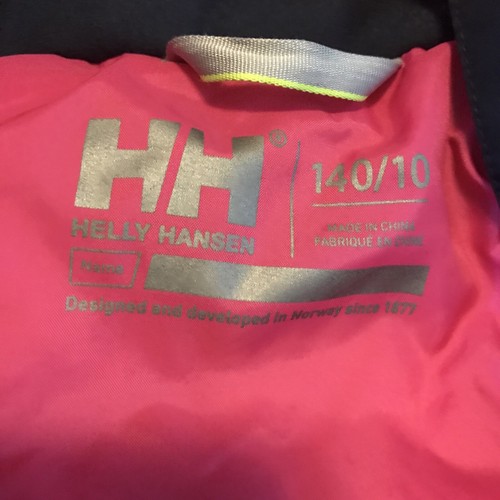 Helly Hansen Jr Hillside Jacket Size 140/10 - Picture 7 of 11