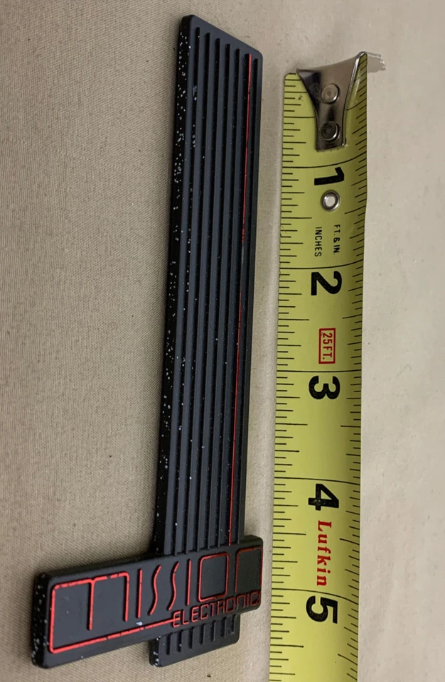 MISSION SPEAKER BADGE VINTAGE ORIGINAL - Изображение 3 из 3