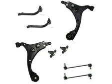 For Kia Forte Control Arm Ball Joint Tie Rod and Sway Bar Link Kit 88668FZ