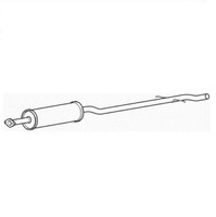 Klarius VO410C Auspuff Mitte Dose V70 XC70 2.3-5I 2.4TD4WD 00-07