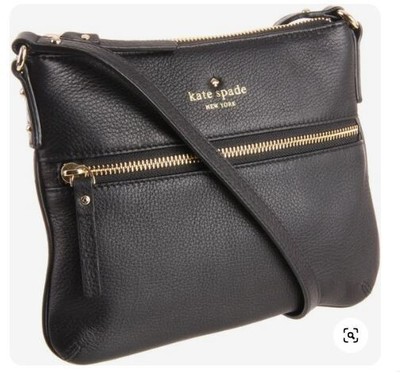 Kate Spade New York Cedar Street Tenley Crossbody Black Pebbled 