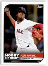 2024 Topps Hobby Rip Night Base Pedro Martinez #25 Boston Red Sox