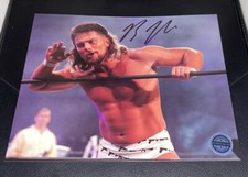 PRO WRESTLING CRATE BRIAN PILLMAN JR AUTOGRAPHED SIGNED 8X10 PHOTO AEW WWE