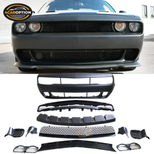 Fits 08-14 Dodge Challenger Coupe Front Bumper Cover Conversion PP