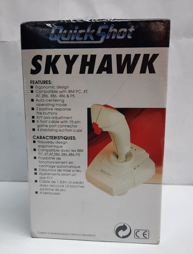 Quickshot - Skyhawk IBM PC Compatibles Win 95 - Joystick - New Factory Sealed - Picture 4 of 6