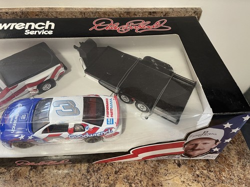 RARE Dale Earnhardt 1/24 Olympic Tribute Set 1995 #3 Goodwrench - Picture 3 of 4