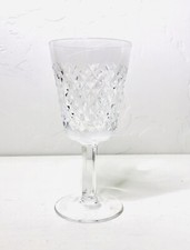 WATERFORD Crystal ALANA PATTERN 4 oz Dessert Wine 5 3/4”H 2.5/8”D Clear Glass