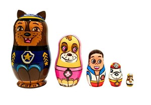paw patrol nesting dolls