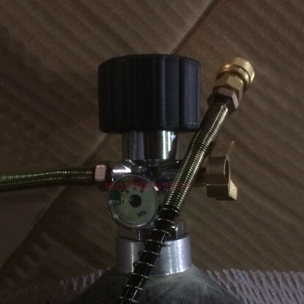 x 1,5 Filetage 4500 PSI SCBA Valve Régulateur Station de remplissage Tuyau pour réservoir PCP