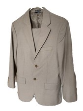 2 Piece Tan Houndstooth Suit (Free Shipping)