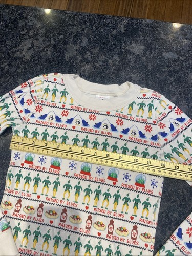 Hanna Anderson Organic Cotton Christmas Elves Pajamas Unisex Youth US 8 130 cm - Picture 5 of 12