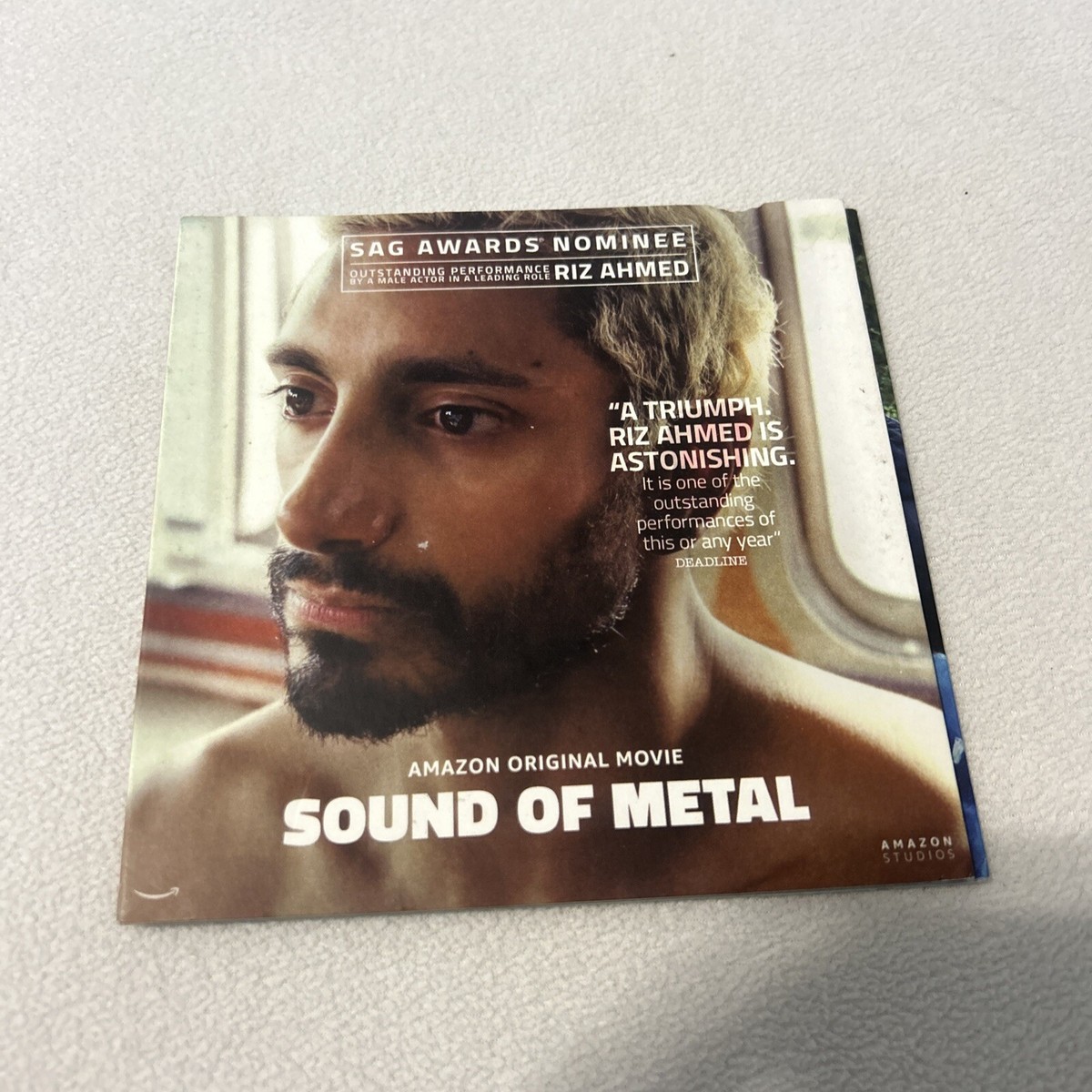 SOUND OF METAL SAG AWARDS CONSIDERATION DVD, RIZ AHMED, AMAZON