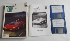 Techno Cop by US Gold- IBM PC 3.5" Disks  1988 Disk A & B