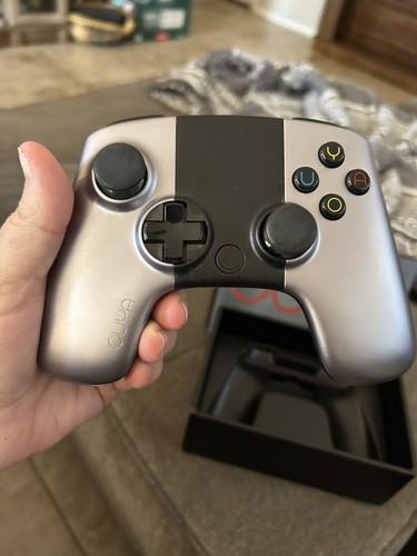 Ouya OGC1 Silver Wireless Controller New - Picture 3 of 5