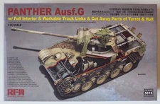 1/35 Panther Ausf.G w/ Interior & Cutaway Hull Ryefield Model #5019 Sealed MISB