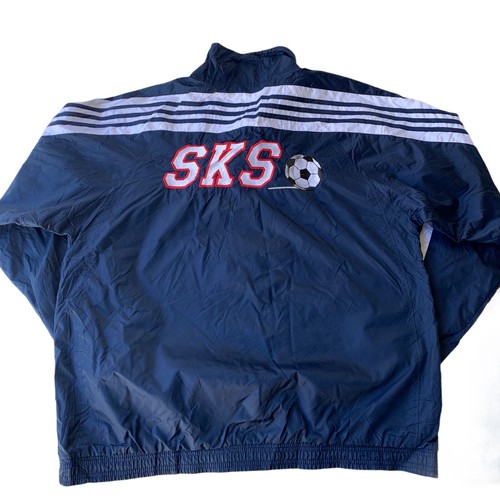 PARA HOMBRES - ADIDAS GRANDE, RESISTENCIA AL AGUA, CHAQUETA LIGERA, JERSEY ESCUELA FÚTBOL - Imagen 2 de 9